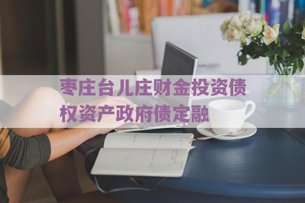 枣庄台儿庄财金投资债权资产政府债定融