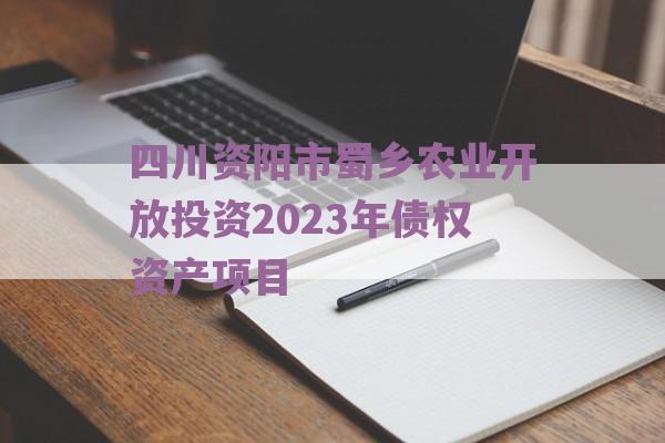 四川资阳市蜀乡农业开放投资2023年债权资产项目