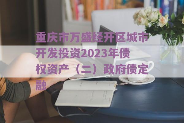 重庆市万盛经开区城市开发投资2023年债权资产（二）政府债定融