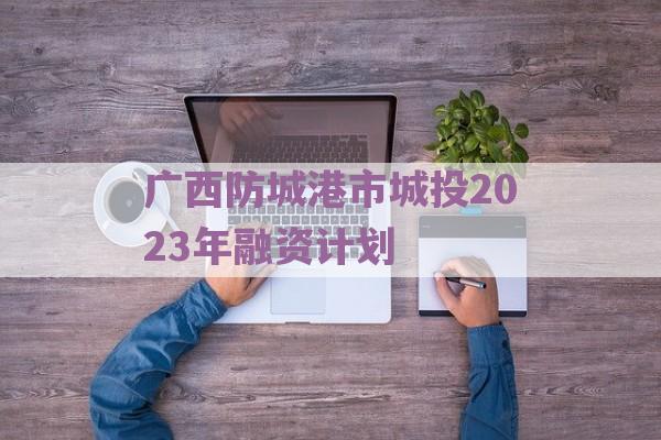 广西防城港市城投2023年融资计划