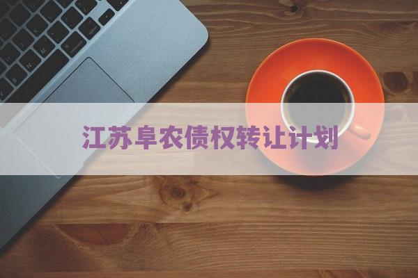 江苏阜农债权转让计划