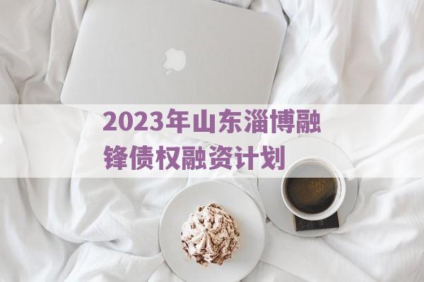 2023年山东淄博融锋债权融资计划