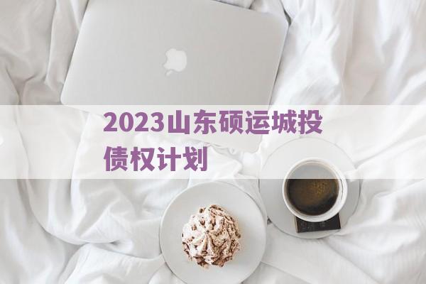 2023山东硕运城投债权计划