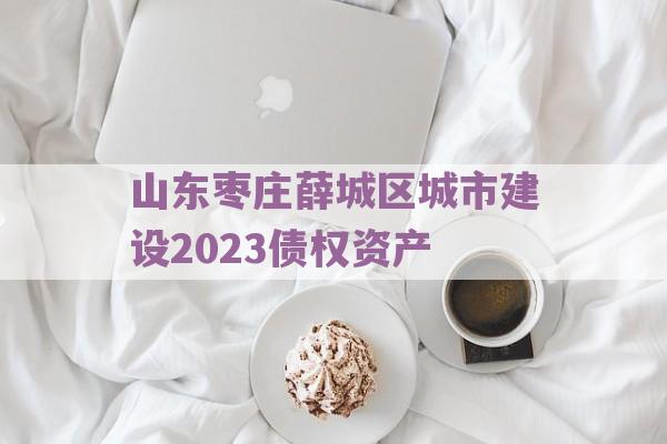 山东枣庄薛城区城市建设2023债权资产