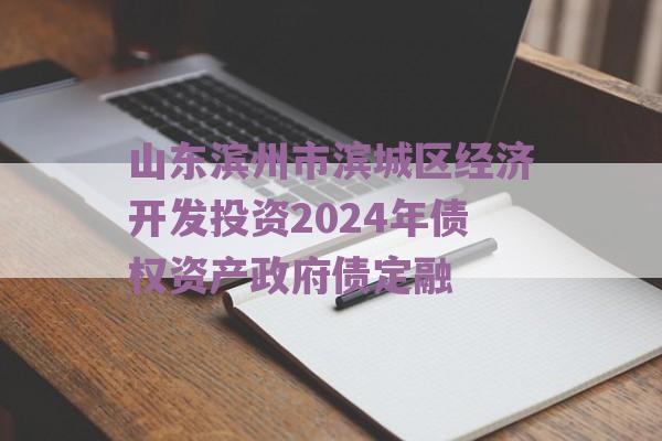 山东滨州市滨城区经济开发投资2024年债权资产政府债定融