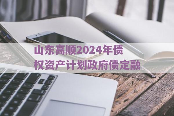 山东高顺2024年债权资产计划政府债定融