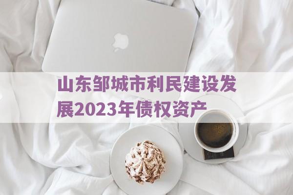 山东邹城市利民建设发展2023年债权资产