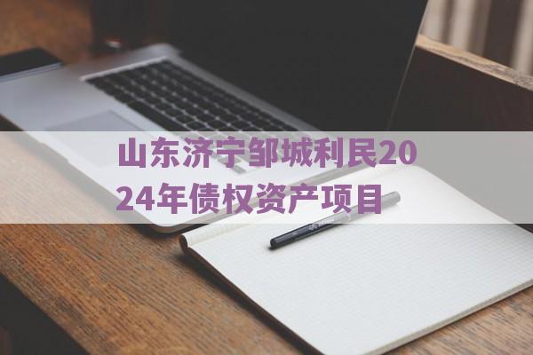 山东济宁邹城利民2024年债权资产项目
