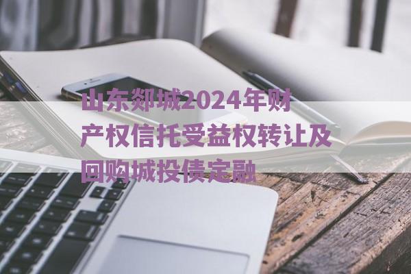 山东郯城2024年财产权信托受益权转让及回购城投债定融