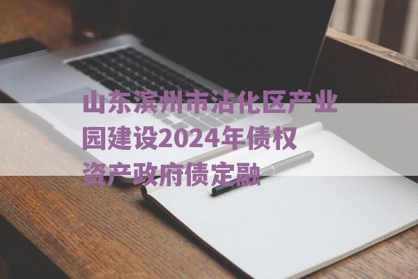 山东滨州市沾化区产业园建设2024年债权资产政府债定融