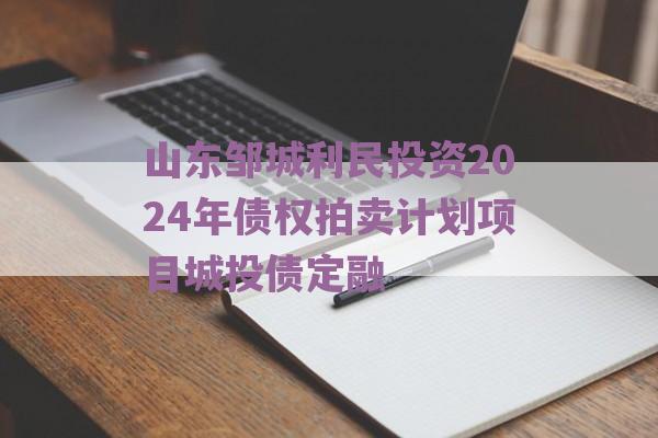 山东邹城利民投资2024年债权拍卖计划项目城投债定融