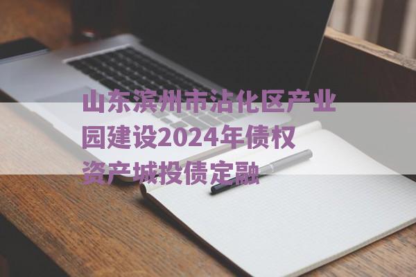 山东滨州市沾化区产业园建设2024年债权资产城投债定融