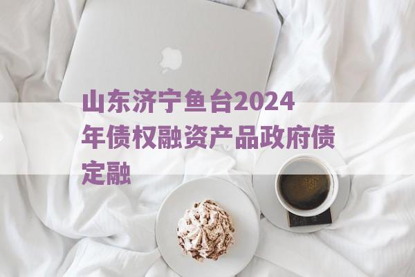 山东济宁鱼台2024年债权融资产品政府债定融