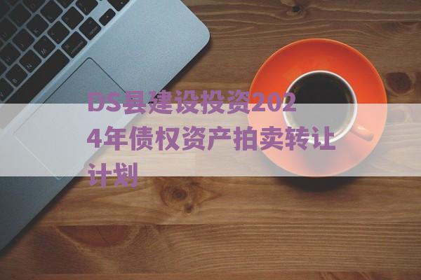 DS县建设投资2024年债权资产拍卖转让计划