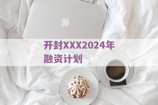 开封XXX2024年融资计划