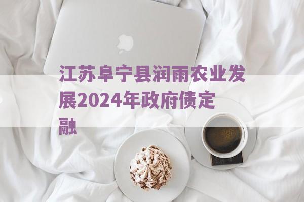 江苏阜宁县润雨农业发展2024年政府债定融