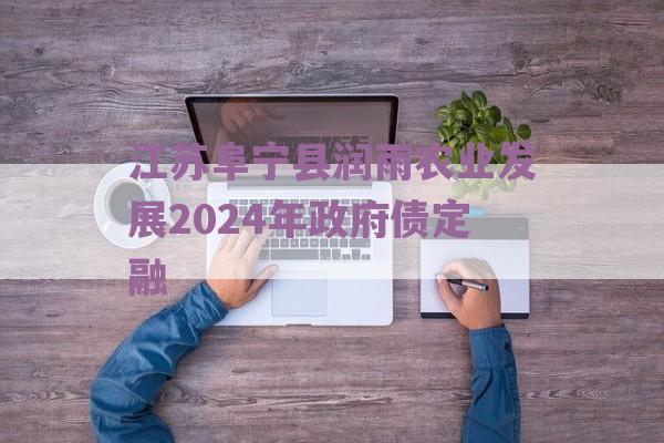 江苏阜宁县润雨农业发展2024年政府债定融