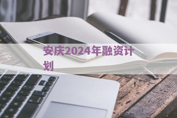 安庆2024年融资计划